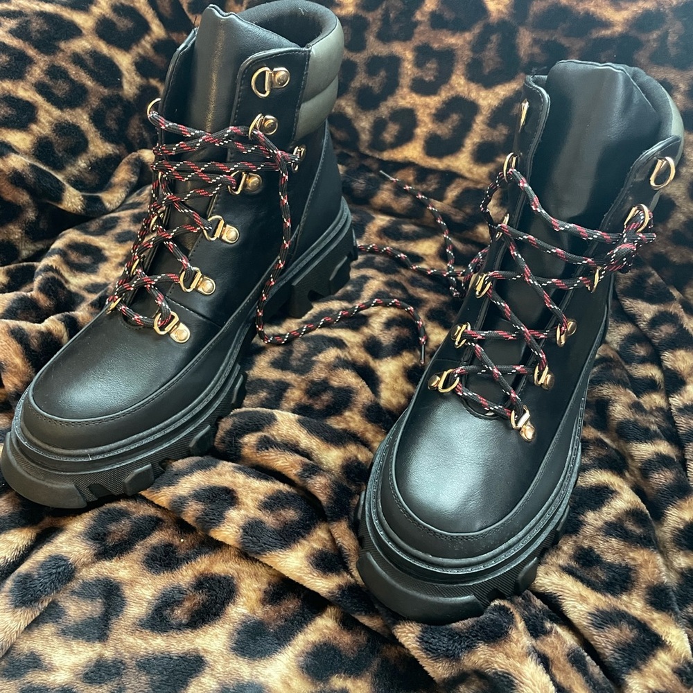 Black Hiking Boot